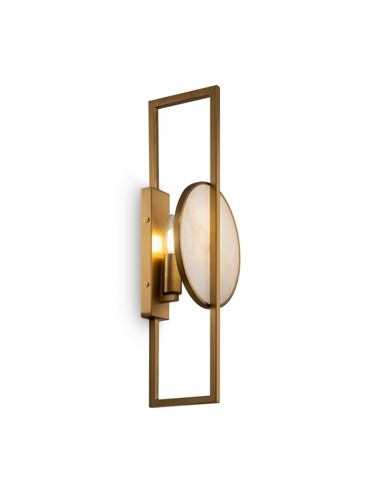 Loft wall lamps - industrial - Maytoni Marmo Wall-mounted E14 1x40W Gold MOD099WL-01G - product kolory-swiatla.pl 1
