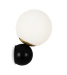 Wall lamps spheres - Maytoni Nostalgia Wall Mounted E14 1x40W Matte Gold MOD048WL-01G - product 3