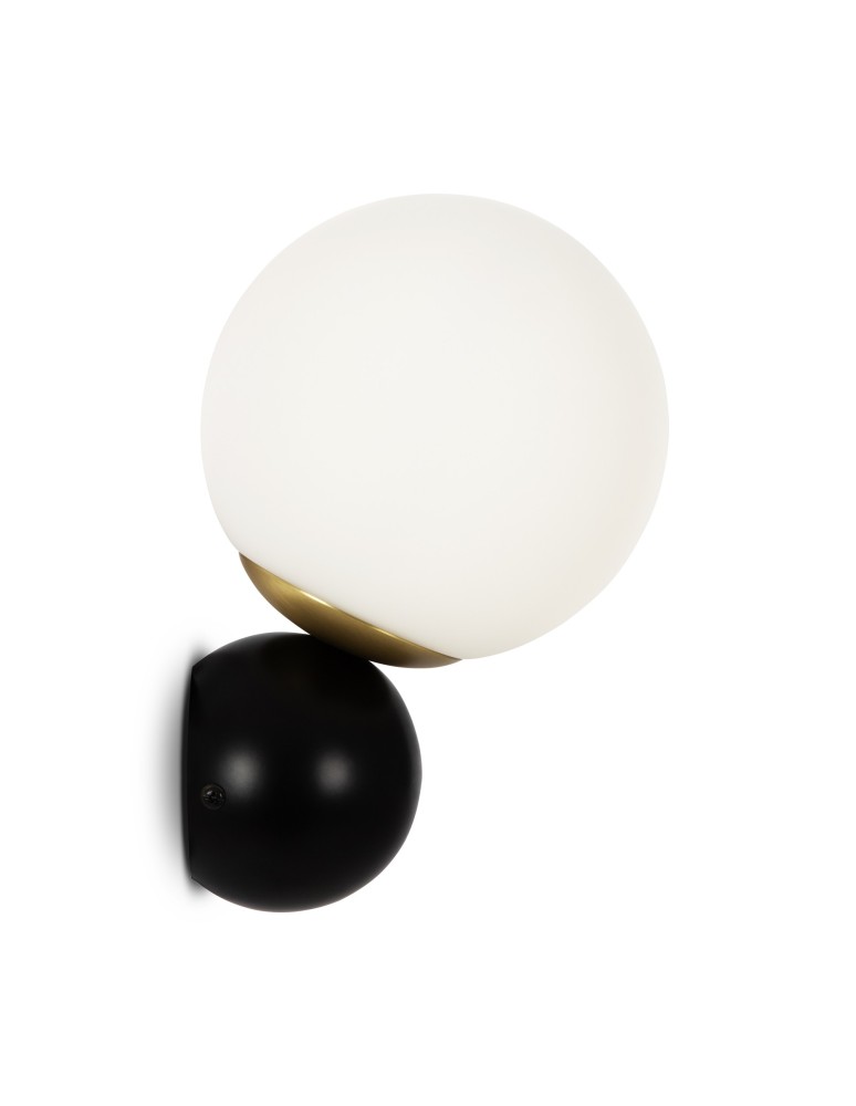 Wall lamps spheres - Maytoni Nostalgia Wall Mounted E14 1x40W Matte Gold MOD048WL-01G - product kolory-swiatla.pl 3