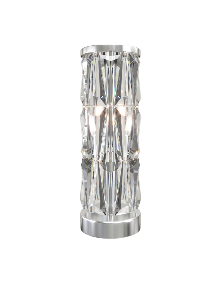 Glamour table lamps - Maytoni Puntes Table E14 2x60W Chrome MOD043TL-02CH - product kolory-swiatla.pl 4