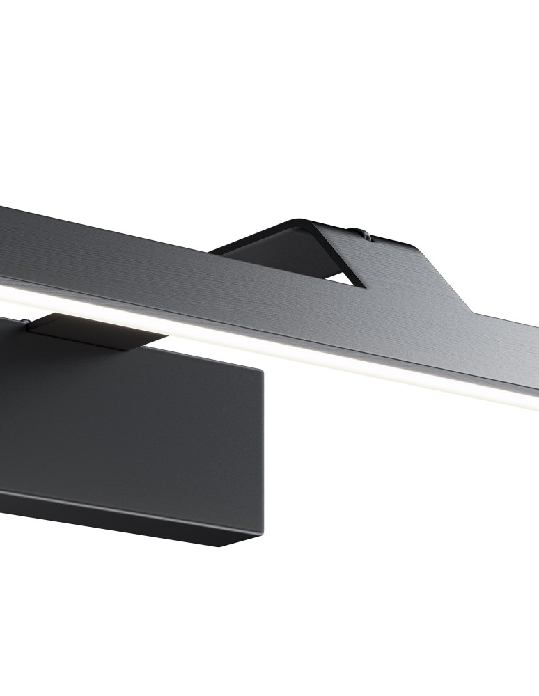 Wall lamps over a painting - Maytoni Decart Over Image or Mirror LED 12W 4000K 800lm Black MIR010WL-L12B4K - product kolory-swiatla.pl 3