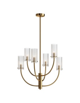 Maytoni Arco Wisząca G9 6x40W   Mosiądz  MOD223PL-06BS