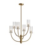 Modern chandeliers - Maytoni Arco Pendant G9 6x40W Brass MOD223PL-06BS - product 3