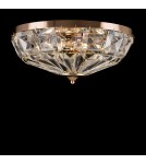 Ceiling lamps with crystals - Maytoni Facet Ceiling E14 4x60W Gold MOD094CL-04G - product 2