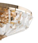 Ceiling lamps with crystals - Maytoni Facet Ceiling E14 6x60W Gold MOD094CL-06G - product 4