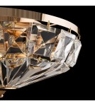 Ceiling lamps with crystals - Maytoni Facet Ceiling E14 6x60W Gold MOD094CL-06G - product 5