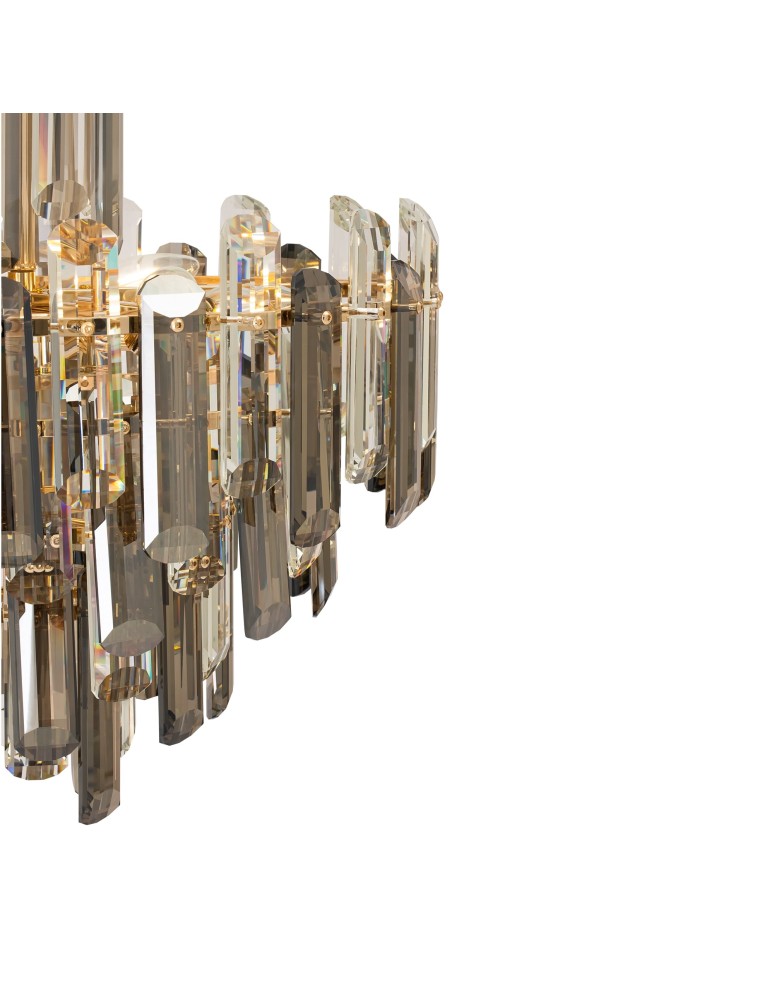 Pendant lamps - Maytoni Flare Pendant E14 6x40W Gold DIA200PL-06G - product kolory-swiatla.pl 5
