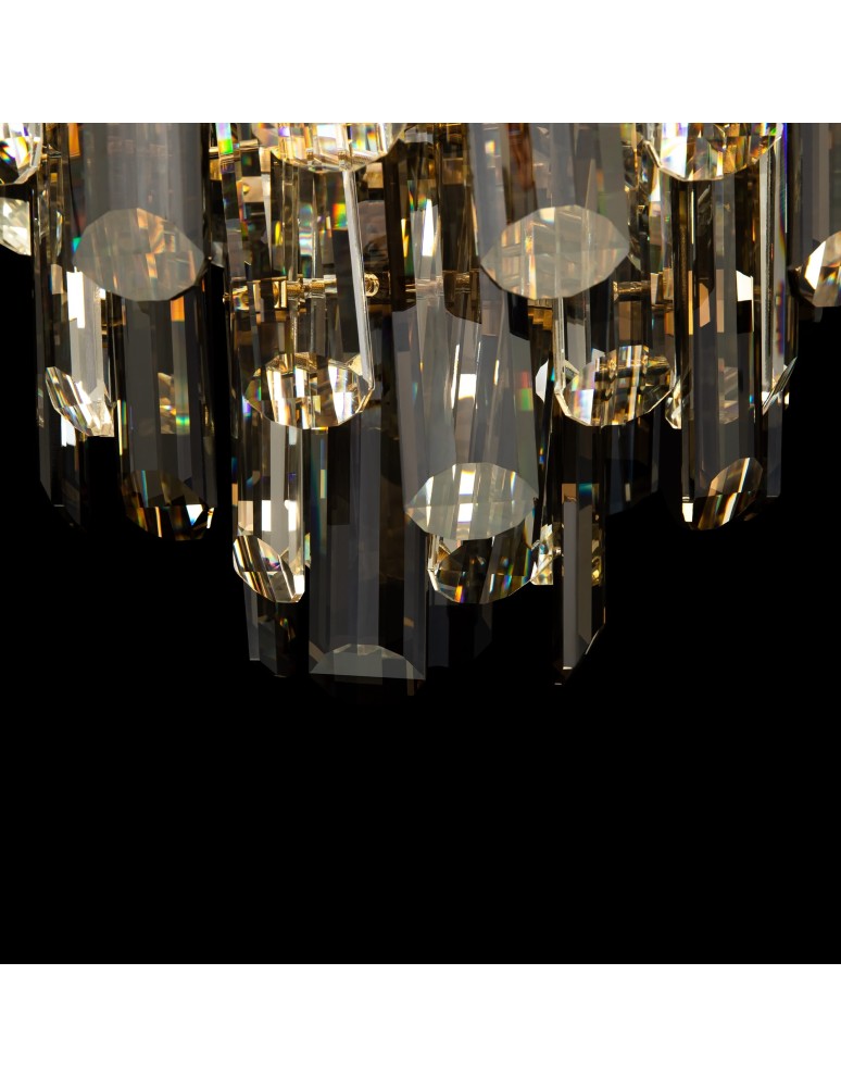 Pendant lamps - Maytoni Flare Pendant E14 8x40W Gold DIA200PL-08G - product kolory-swiatla.pl 6