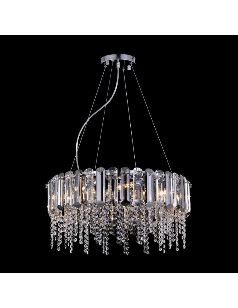 Pendant lamps - Maytoni Hail Pendant E14 8x40W Chrome MOD097PL-08CH - product kolory-swiatla.pl 2