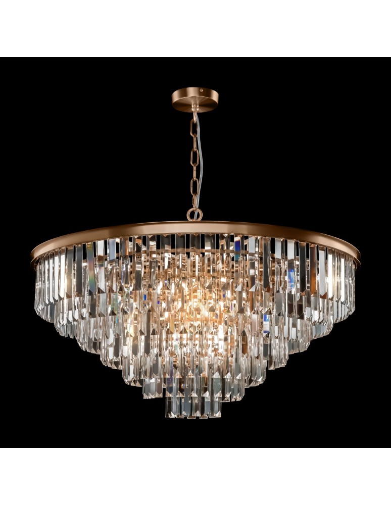 Glamour chandeliers - Maytoni Revero Pendant E14 16x40W Brass MOD085PL-16BS - product kolory-swiatla.pl 2
