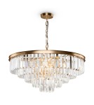 Glamour chandeliers - Maytoni Revero Pendant E14 12x40W Brass MOD085PL-12BS - product 1