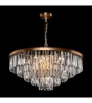 Glamour chandeliers - Maytoni Revero Pendant E14 12x40W Brass MOD085PL-12BS - product 3