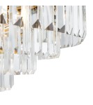 Glamour chandeliers - Maytoni Revero Pendant E14 12x40W Brass MOD085PL-12BS - product 5