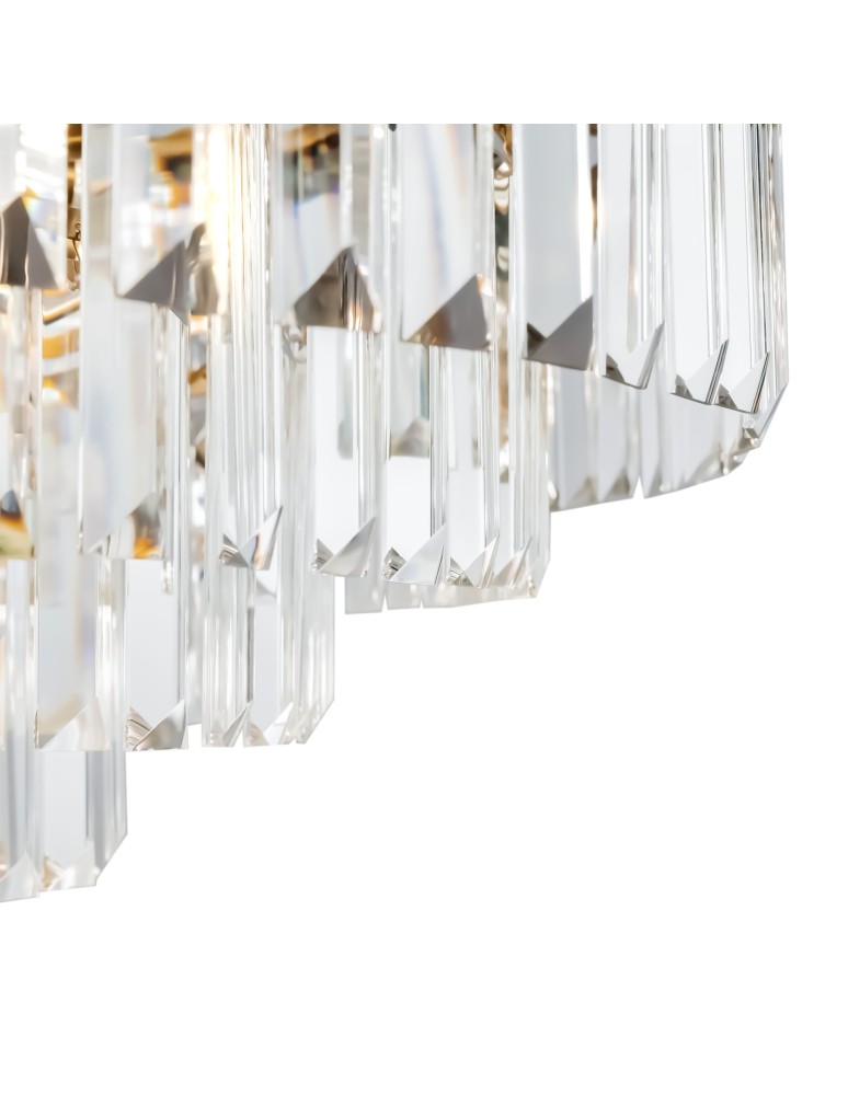 Glamour chandeliers - Maytoni Revero Pendant E14 12x40W Brass MOD085PL-12BS - product kolory-swiatla.pl 5