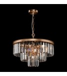 Glamour chandeliers - Maytoni Revero Pendant E14 7x40W Brass MOD085PL-07BS - product 2