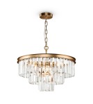 Glamour chandeliers - Maytoni Revero Pendant E14 7x40W Brass MOD085PL-07BS - product 3