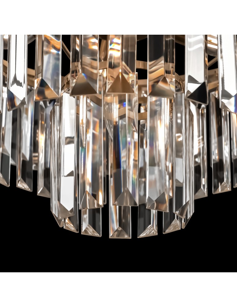 Glamour chandeliers - Maytoni Revero Pendant E14 7x40W Brass MOD085PL-07BS - product kolory-swiatla.pl 5