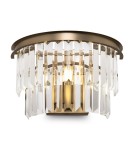 Glamour wall lamps - Maytoni Revero Wall E14 1x40W Brass MOD085WL-01BS - product 3