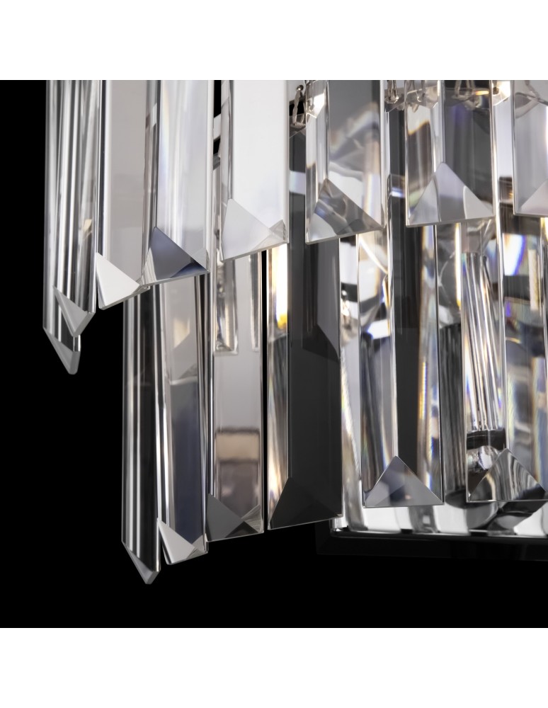 Glamour wall lamps - Maytoni Revero Wall Mounted E14 1x40W Chrome MOD085WL-01CH - product kolory-swiatla.pl 5