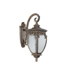 Outdoor wall lamps - Maytoni Fleur Wall Mounted E27 1x60W Black Gold O414WL-01GB - product 2