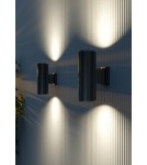 Outdoor wall lamps - Maytoni Rando Wall Mounted E27 2x60W Black O419WL-02B - product 2