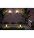 Standing garden lamps - Maytoni Willis Outdoor/Garden E27 1x60W Grey O418FL-01GR - product 2