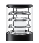 Standing garden lamps - Maytoni Bronx Outdoor/Garden E27 1x60W Black O576FL-01B1 - product 4