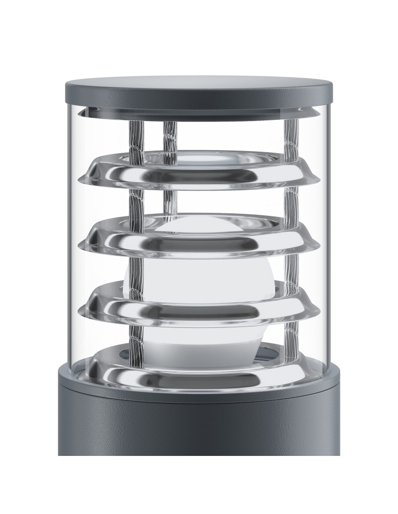 Standing garden lamps - Maytoni Bronx Outdoor/Garden E27 1x60W Grey O576FL-01GR - product kolory-swiatla.pl 4