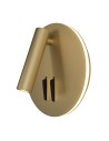 Maytoni Ios 176 LED Wall Mount 6.9W 3032K 689lm Gold Matte C176-WL-01-6W-MG