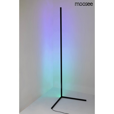 MOOSEE lampa podłogowa CORNER RGB czarna (MSE010200148)