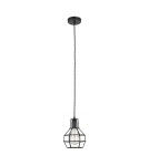 Loft pendant lamps - ITALUX Constantin 1x60W E27 230V Black MDM2272-1 Pendant. - product 1
