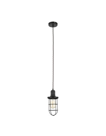ITALUX Synthia 1x60W E27 230V Czarny MDM2273-1 Wisząca
