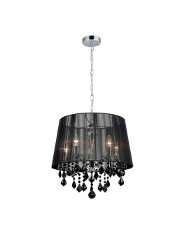 ITALUX Cornelia 5x40W E14 230V Czarny MDM-2572/5 BK Wisząca