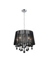 ITALUX Cornelia 5x40W E14 230V Black MDM-2572/5 BK Pendant.