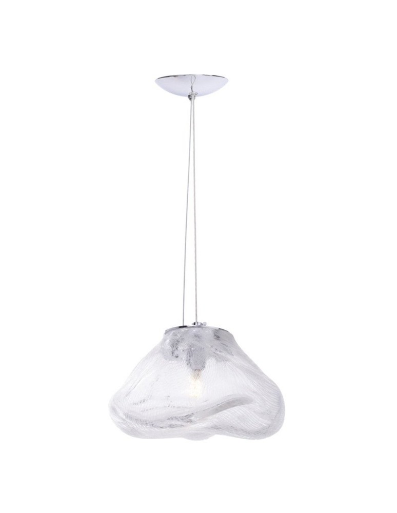 Pendant lamps - Step into Design ICY transparent 20 cm pendant lamp     - product kolory-swiatla.pl 2