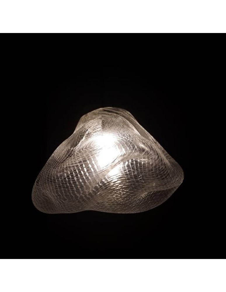 Pendant lamps - Step into Design ICY transparent 20 cm pendant lamp     - product kolory-swiatla.pl 3