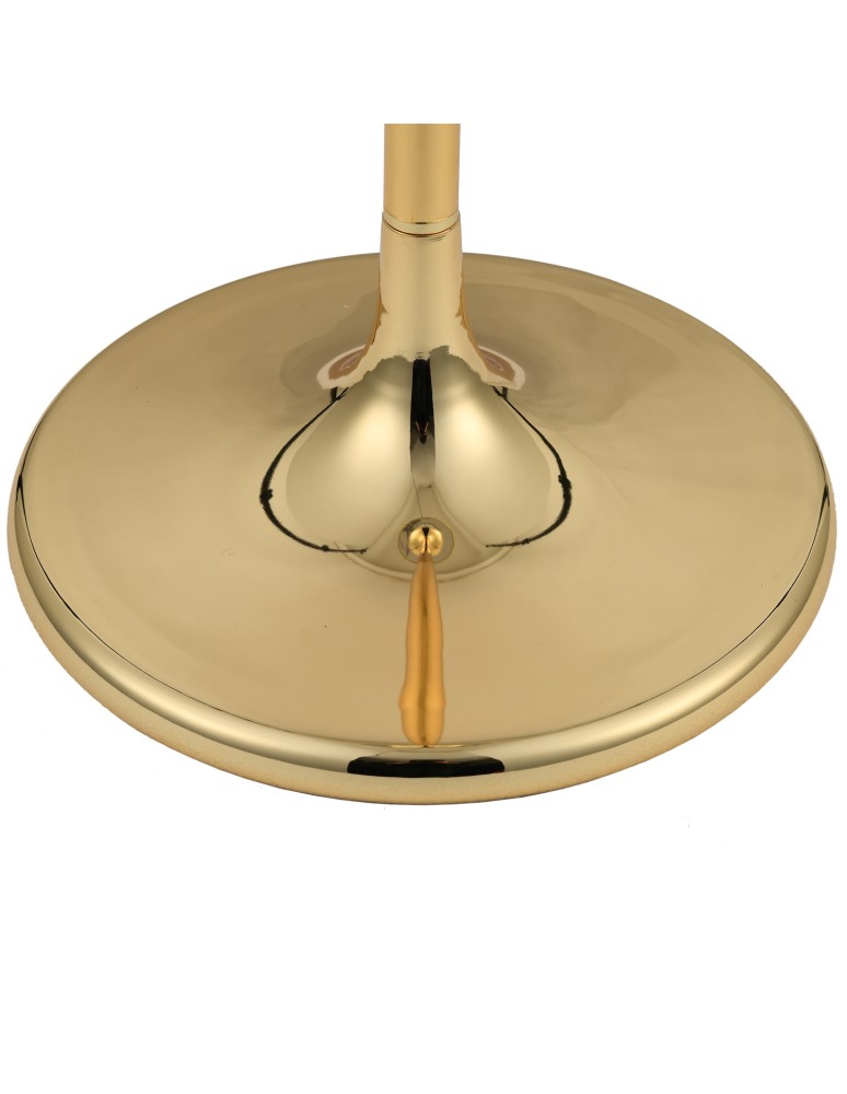Table lamps with lampshade - Step into Design QUEEN gold 18 cm table lamp     - product kolory-swiatla.pl 4