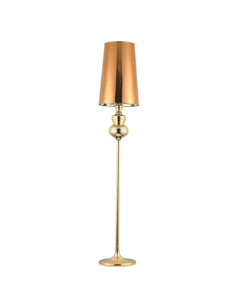 Floor lamps - Step into Design Floor lamp QUEEN - F gold 175 cm   - product kolory-swiatla.pl 1