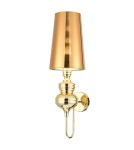 Wall lamps with lampshade - Step into Design QUEEN gold 18 cm wall lamp.      - product 2