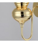 Wall lamps with lampshade - Step into Design QUEEN gold 18 cm wall lamp.      - product 3