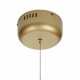 Step into Design Lampa wisząca CHIC BOTANIC S LED złota 72 cm 