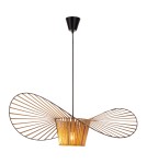 Designer pendant lamps - Step into Design SOMBRERO hat pendant lamp beige 80 cm   - product 1