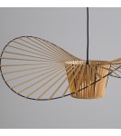 Designer pendant lamps - Step into Design SOMBRERO hat pendant lamp beige 80 cm   - product 3