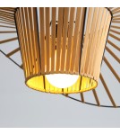 Designer pendant lamps - Step into Design SOMBRERO hat pendant lamp beige 80 cm   - product 4