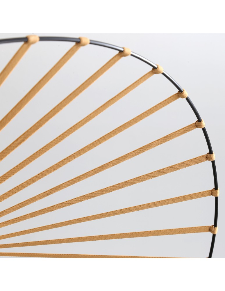 Designer pendant lamps - Step into Design SOMBRERO hat pendant lamp beige 80 cm   - product kolory-swiatla.pl 6