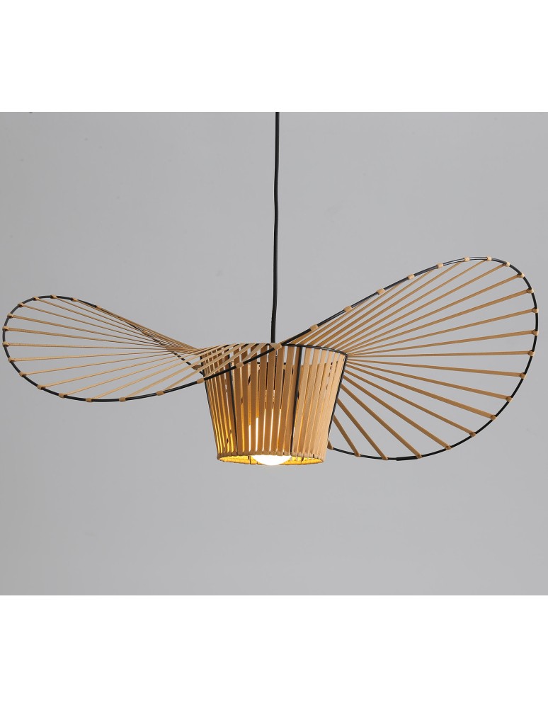 Designer pendant lamps - Step into Design SOMBRERO hat pendant lamp beige 80 cm   - product kolory-swiatla.pl 7