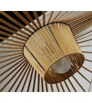 Designer pendant lamps - Step into Design SOMBRERO hat pendant lamp beige 80 cm   - product 8