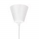 Step into Design Lampa wisząca kapelusz SOMBRERO biała 100 cm 