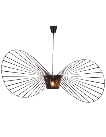 Step into Design Lampa wisząca kapelusz SOMBRERO czarna 140 cm - produkt 2