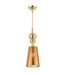 Pendant lamps - Step into Design QUEEN-1 gold 18 cm pendant lamp     - product 2